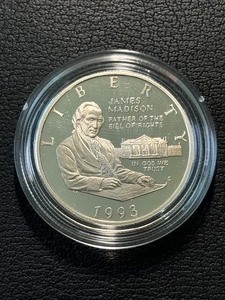 1993-S Madison Half Dollar Proof