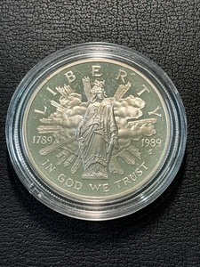 1989-S Congress Silver Dollar Proof