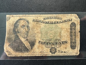 1864 50 Cent Bill