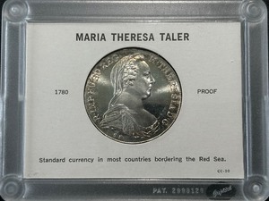 1780 Maria Taler Proof