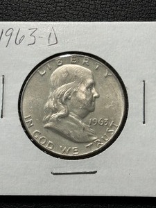 1963-D Franklin Half Dollar