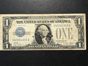 1928 A $1 Dollar Funnyback Silver Certificate