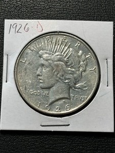 1926-D Peace Dollar