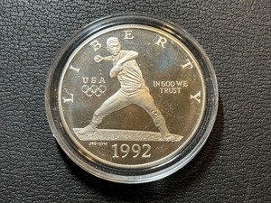 1992-S Olympic Silver Dollar Proof
