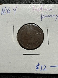 1864 Indian Head Cent