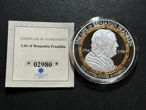 Silver Plated Medallion
