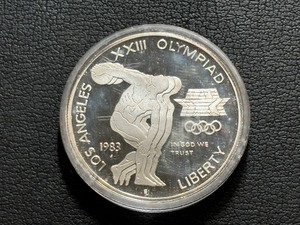 1983-S Olympic Silver Dollar Proof