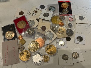 Coins, Tokens, Medals