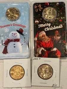 President and Sacagawea Dollar Coins