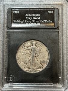 1942 Walking Liberty Half Dollar