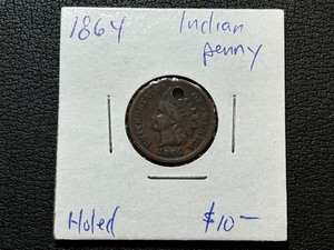 1864 Indian Head Cent