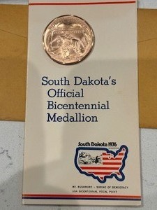 South Dakota Bicentennial Medallion
