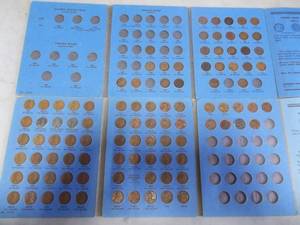 Indian Head Album (Partial), Lincoln Cent Album 1941-1958 Partial