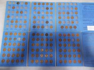 Lincoln Head Cent Albums 1909-1958 Partial