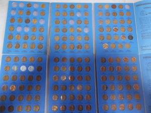 Lincoln Head Cent Albums 1909-1958 Partial