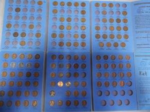 Lincoln Head Cent Albums 1909-1958 Partial