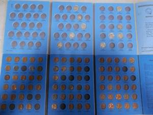 Buffalo Nickel Album Collection1913-1938 & Lincoln Cents Album Partial