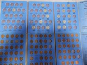 Buffalo Nickel Album Collection1913-1938 & Lincoln Cents Album Partial