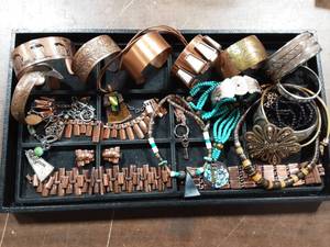 Lot Of CopperMetals & Handcrafted Jewelry