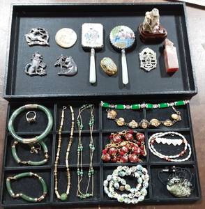 Lot Of Asian Jewelry & Collectibles