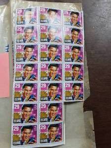 30-Unused ELVIS Stamps