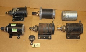 lot 7B image: Electric Starters Etc.