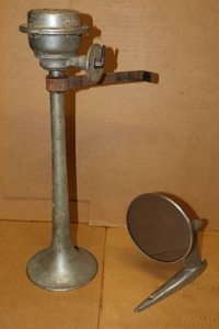 lot 3E image: 1930 Chevrolet Coupe Etc. PartsHorn, Outside Car Mirror