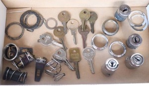lot 3M image: 1930 Chevrolet Coupe Etc. Parts & Pieces...Electro Lock Parts