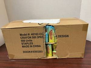 Three Color Crayon Packs