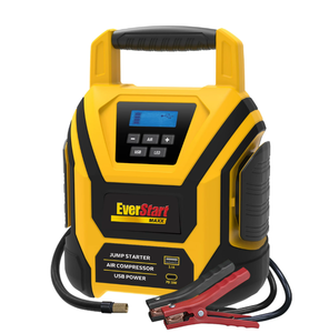 lot 519 image: EverStart 1600 Amp Lithium Jump Starter with Air Compressor