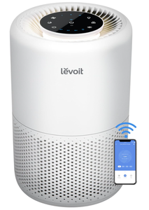 lot 120 image: LEVOIT Core 200-s Air Purifier for Home Bedroom, Smart WiFi Alexa Control, Covers up to 916 Sq.Ft