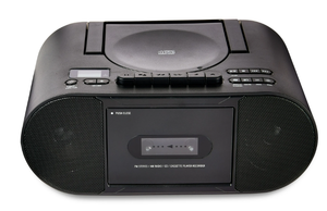 lot 132 image: Groove Onn. Portable CDCassette Boombox with Bluetooth Wireless Technology