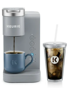 lot 135 image: Keurig K-Iced Essentials, Gray Iced and Hot Single-Serve K-Cup Pod Coffee Maker