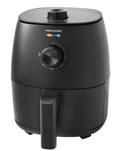 lot 167 image: Mainstays 2.2 Quart Compact Air Fryer, Non-Stick, Dishwasher Safe Basket