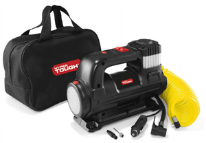lot 242 image: Hyper Tough DC 12V Heavy Duty Direct Drive Digital Tire Inflator with Detachable LED Light