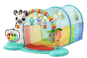 lot 251 image: VTech 6-in-1 Tunnel of Fun Plush, Plastic Baby Gyms with Accessories Included, Baby and Toddler Toys