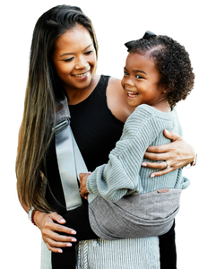 lot 259 image: JJ Cole Sola Toddler Sling Carrier  Toddler Carrier for Ages 1 to 4 years or 45 Pounds