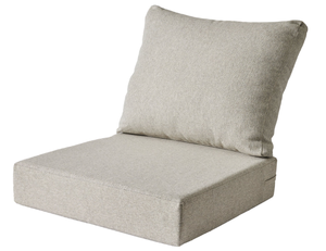 lot 269 image: 2PCS Better Homes & Gardens Grey Outdoor Deep Seat Cushion Set