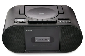lot 275 image: Groove Onn. Portable CDCassette Boombox with Bluetooth Wireless Technology