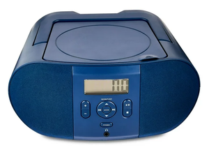 lot 340 image: Groove Onn. Portable CD Boombox with Digital FM Radio