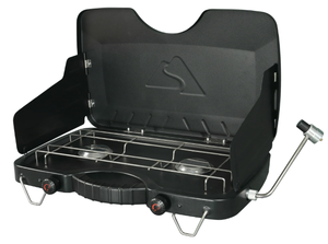lot 350 image: Ozark Trail 2 Burner Propane Gas Camping Stove, GCT2208W