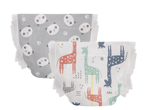 lot 403 image: The Honest Company, Clean Conscious Disposable Baby Diapers, Size 2, 100 Count