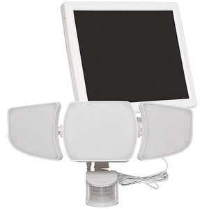 lot 423 image: Westinghouse 2000 Lumen Solar Motion Activated Triple Head Security Light
