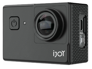 lot 435 image: IJoy Visionne 4K Waterproof Action Camera with Accessories - IJACVS01