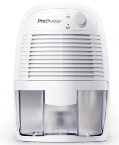 lot 475 image: Pro Breeze Mini Portable Dehumidifier, 17oz Ultra Quiet Compact Peltier Dehumidifier, 215 Sq ft