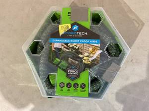 lot 303 image: HydroTech 50ft Burst Proof Expandable Garden Hose