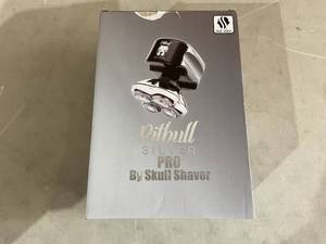 lot 321 image: Skull Shaver Pitbull Silver PRO Electric Head Shaver for Men, Wet & Dry Bald Head Shaver with Ergonomic Design