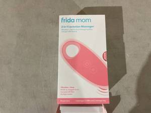lot 333 image: Frida Mom 2-in-1 Lactation Massager, Breastfeeding Supplement with Vibration and Heat for Breast Care