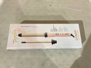 lot 337 image: Tayshia by Conair 1 and 38 Barrel Size Interchangeable Clipless Curling Wand Barrel