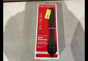 lot 352 image: Revlon One Step Root Booster Round Brush Dryer and Hair Styler
